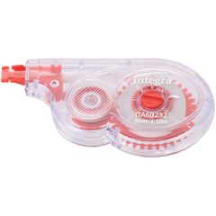 Side-Apply Correction Tape, 0.20" Width x 32.80 ft LengthSmoke Dispenser, Tear Resistant, 1 Each, Smoke