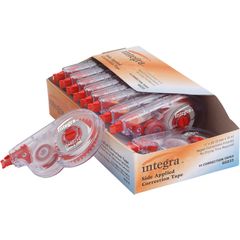 Side-Apply Correction Tape, 0.20" Width x 32.80 ft LengthSmoke Dispenser, Tear Resistant, 10 / Pack, Smoke