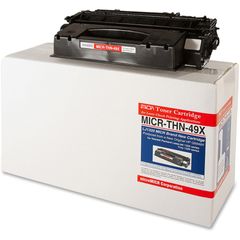 MICR Toner Cartridge - Alternative for HP 49X, Laser, 6000 Pages, Black, 1 Each