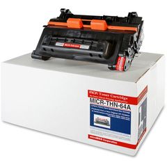 MICR Toner Cartridge - Alternative for HP 64A, Laser, 10000 Pages, Black, 1 Each