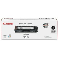 Cartridge 118BK Original Toner Cartridge, Laser, 3400 Pages, Black, 2 / Pack