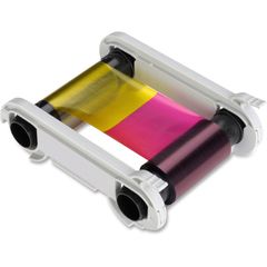 Dye Sublimation, Thermal Transfer Ribbon Cartridge - YMCKO - 1 Each, 200 Cards