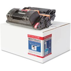 MICR Toner Cartridge - Alternative for HP 81X, Laser, High Yield, 25000 Pages, Black, 1 Each