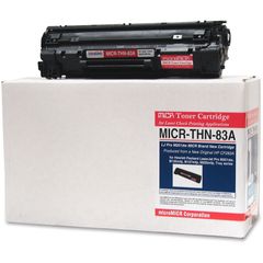 MICR Toner Cartridge - Alternative for HP 83A, Laser, Standard Yield, 1500 Pages, Black, 1 Each