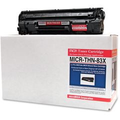 MICR Toner Cartridge - Alternative for HP 83X, Laser, 2200 Pages, Black, 1 Each