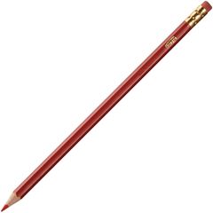 Red Grading Pencils, #2 Lead, Red Lead, 1 Dozen