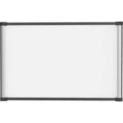 Magnetic Dry-erase Board, 36" (3 ft) Width x 24" (2 ft) Height, Aluminum Steel Frame, Rectangle, Magnetic, Marker Tray, 1 Each
