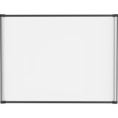 Magnetic Dry-erase Board, 48" (4 ft) Width x 36" (3 ft) Height, Aluminum Steel Frame, Rectangle, Magnetic, Marker Tray, 1 Each