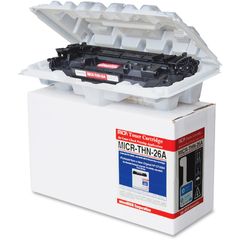 MICR Toner Cartridge - Alternative for HP 26A, Laser, 3100 Pages, Black, 1 Each