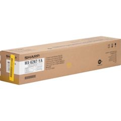 MX62NTYA Original Toner Cartridge, Laser, High Yield, 40000 Pages, Yellow, 1 Each