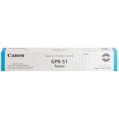 GPR-51 Original Laser Toner Cartridge - Cyan - 1 Each, 21500 Pages
