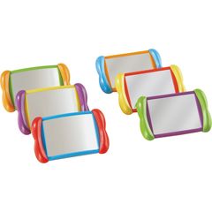 All About Me 2-in-1 Mirrors, Theme/Subject: Learning, Fun, Skill Learning: Visual, Social Skills, Language, Self Awareness, Emotion, 2 Year & Up