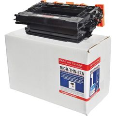 MICR Standard Yield Laser Toner Cartridge - Alternative for HP CF237A - Black - 1 Each, 11000 Pages