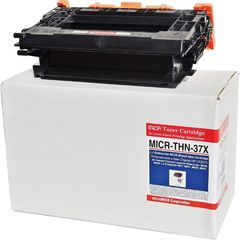 MICR Standard Yield Laser Toner Cartridge - Alternative for HP CF237X - Black - 1 Each, 25000 Pages