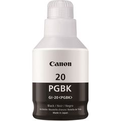GI-20 MegaTank Ink, Inkjet, Black, 1 Each