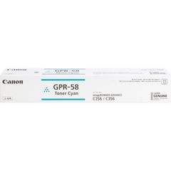 GPR-58 Original Laser Toner Cartridge - Cyan - 1 Each, 18000 Pages