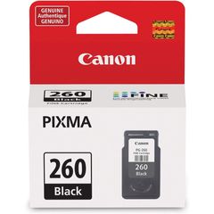 PG-260 Original Inkjet Ink Cartridge - Black - 1 Each, Inkjet, 1 Each