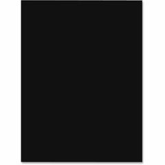 All-purpose Construction Paper, Multipurpose, Art Project, Craft Project, ClassRoom Project, 0.50"Height x 9"Width x 12"Length, 50 / Pack, Black