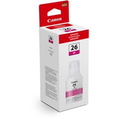 GI-26 Pigment Color Ink Bottle, Inkjet, Pink, 14000 Pages, 132 mL, High Yield, 1 Each