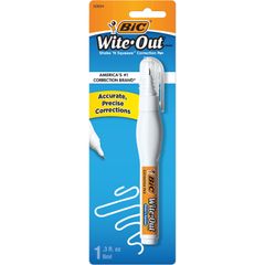 Shake 'n Squeeze Correction Pen, White, 1 Pack, Tip Applicator, 8 mL, White, 1 / Pack