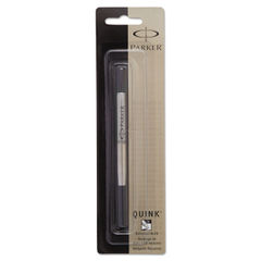 Refill for Parker Roller Ball Pens, Fine Conical Tip, Black Ink