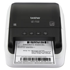 QL-1100 Wide Format Professional Label Printer, 69 Labels/min Print Speed, 6.7 x 8.7 x 5.9