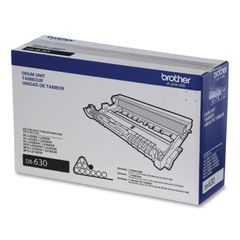 DR630 Drum Unit, 12,000 Page-Yield, Black