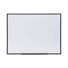 Design Series Deluxe Dry Erase Board, 48 x 36, White Surface, Black Anodized Aluminum Frame