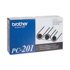 PC-201 Thermal Transfer Print Cartridge, 450 Page-Yield, Black