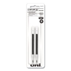 Refill for Signo Gel 207 Pens, Medium 0.7 mm Conical Tip, Black Ink, 2/Pack