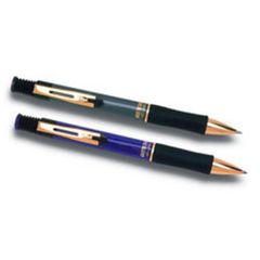 SKILCRAFT Aristocrat Gel Ink Pen - 0. 7 mm Pen Point Size - Black Ink - Gray Barrel - 1 Each