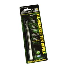 Rite In The Rain All Weather Pen Refill, Black - Black